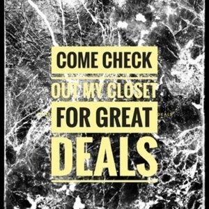 Make a bundle & save💰. Let’s try & save on shipping. Reasonable offers accepted